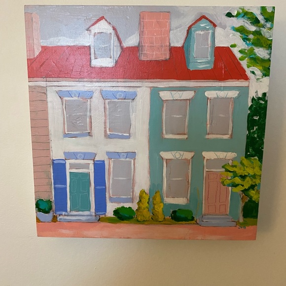 Jennifer Allevato original art- happy home